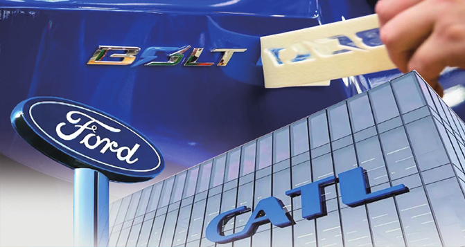 美产电动汽车离不开中国电池